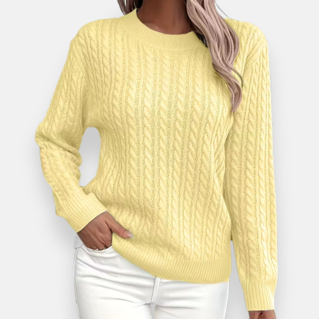 Caléa | Pull torsadé élégant