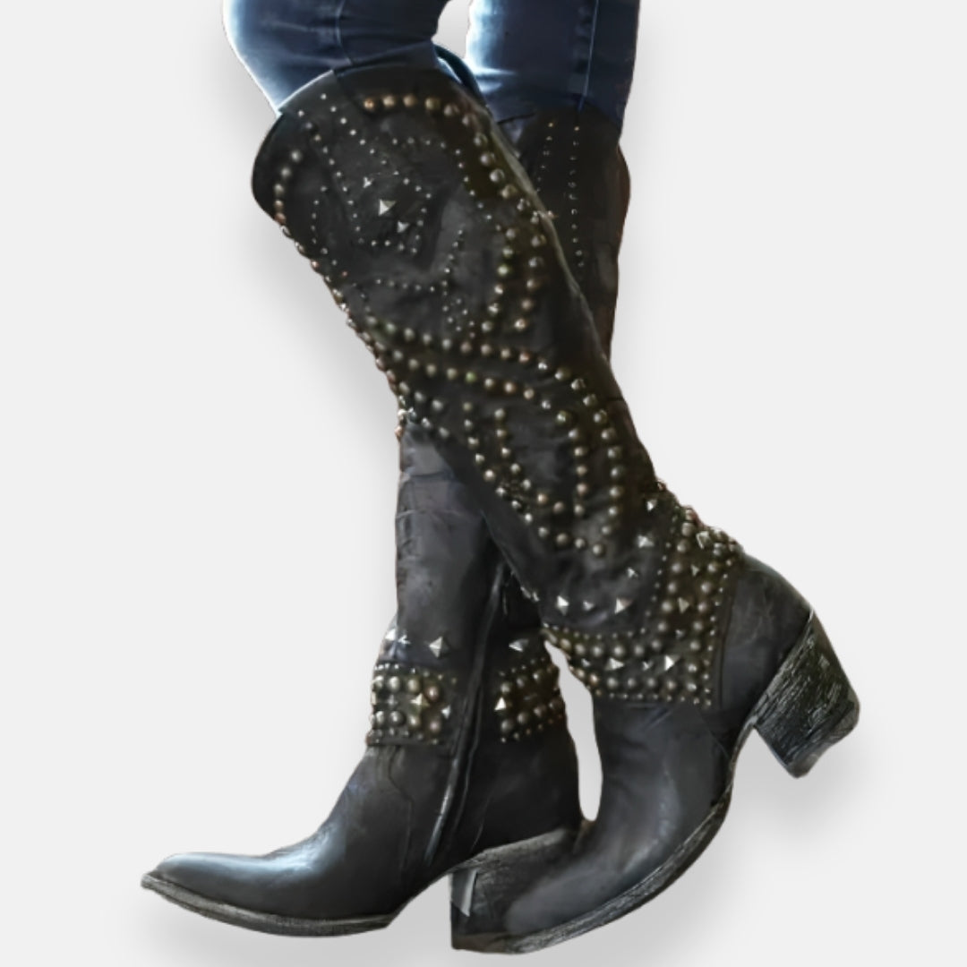 Quérine | Bottes Western Cloutées