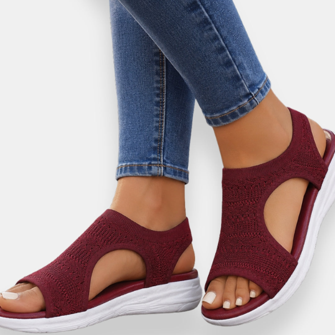 Falviane | Sandales Maille Extensible