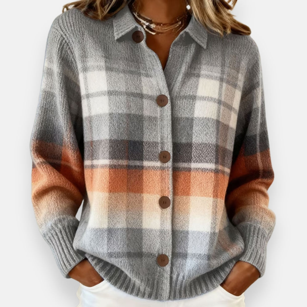 Ulane | Chemise à Carreaux Chic