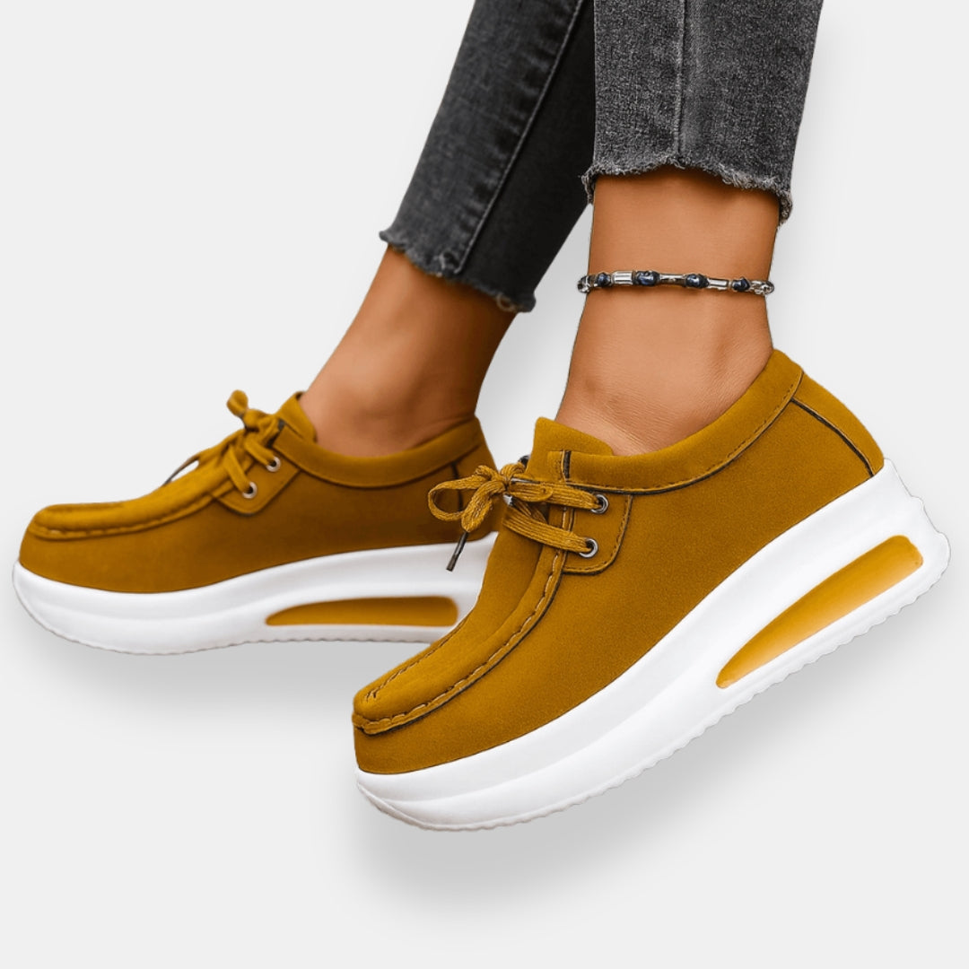 Jolande | Derbies compensées à lacets
