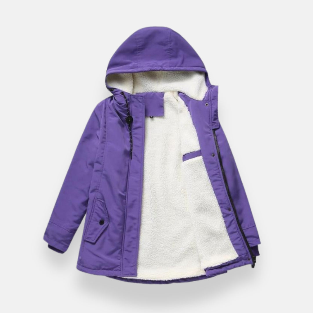 Zéliane | Parka doublée à capuche
