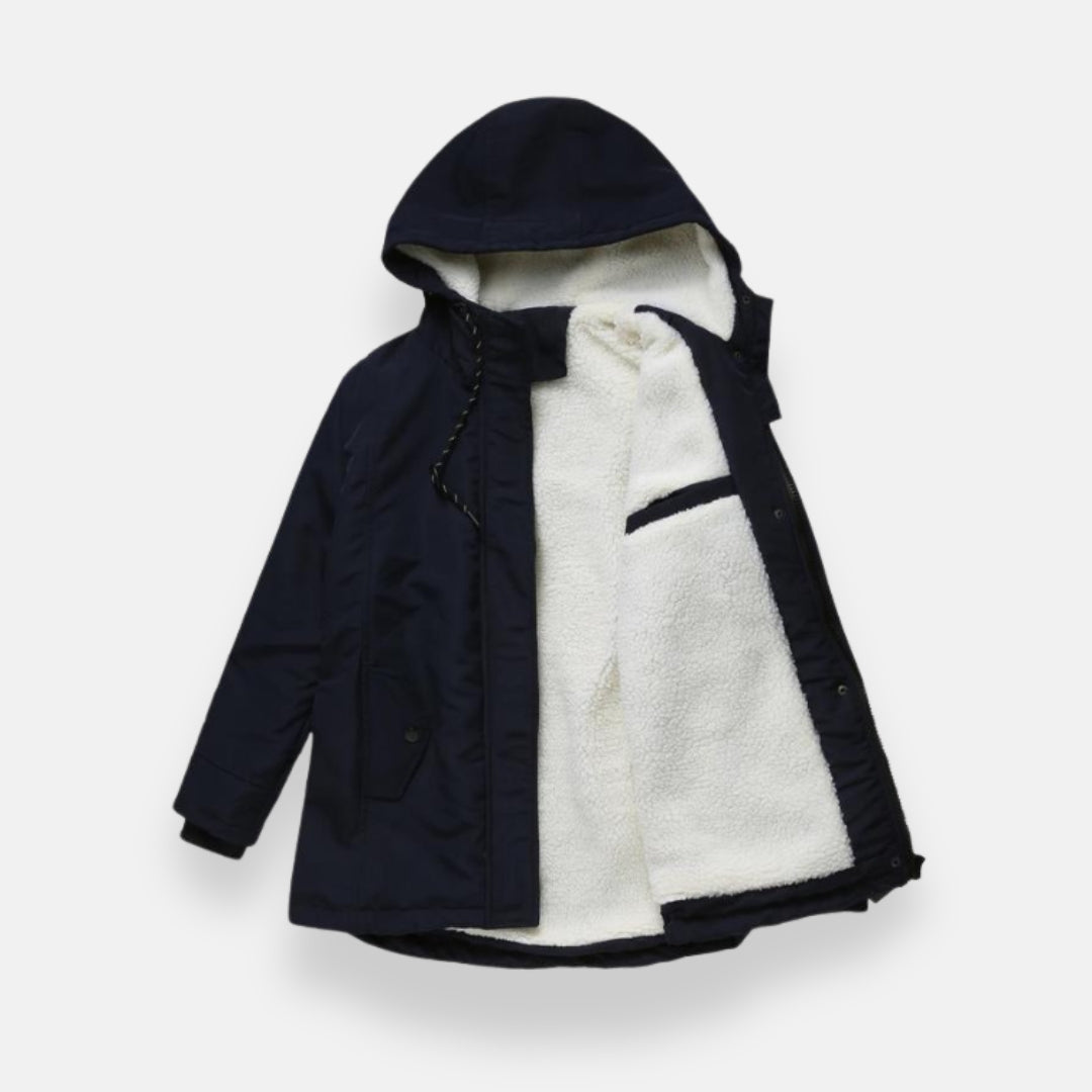 Zéliane | Parka doublée à capuche