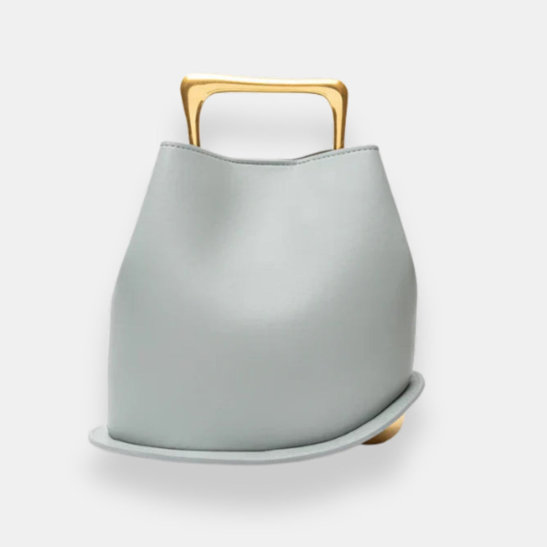Xélvaine | Sac seau anse dorée