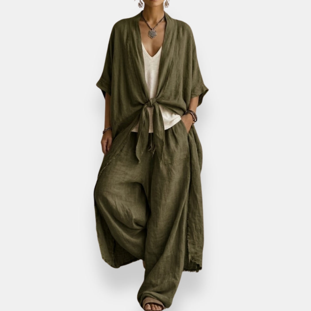 Pelvarne | Ensemble Kimono Deux Pièces