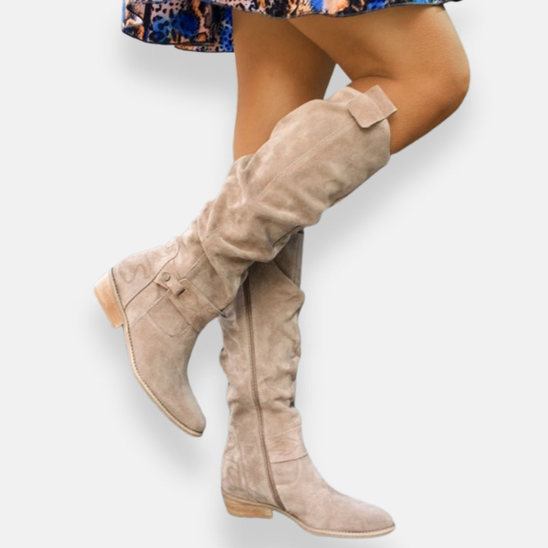 Maéline | Bottes hautes à boucle