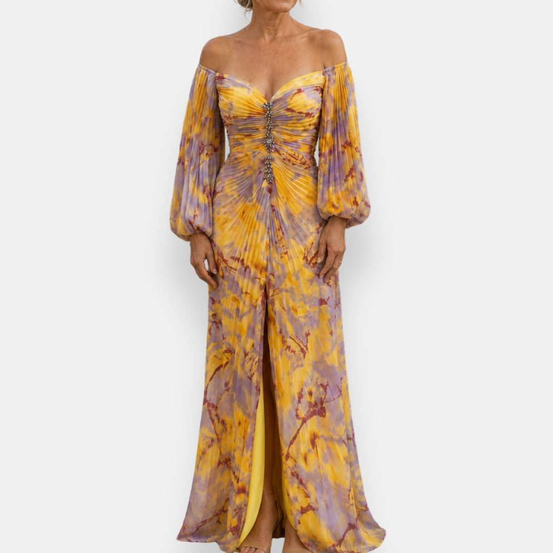 Pierrette | Robe de cérémonie plissée