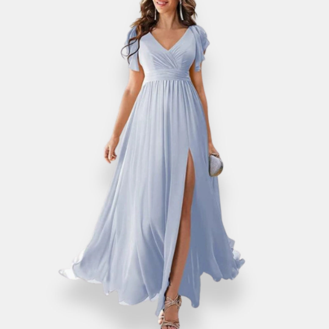 Marfise | Robe fendue papillon