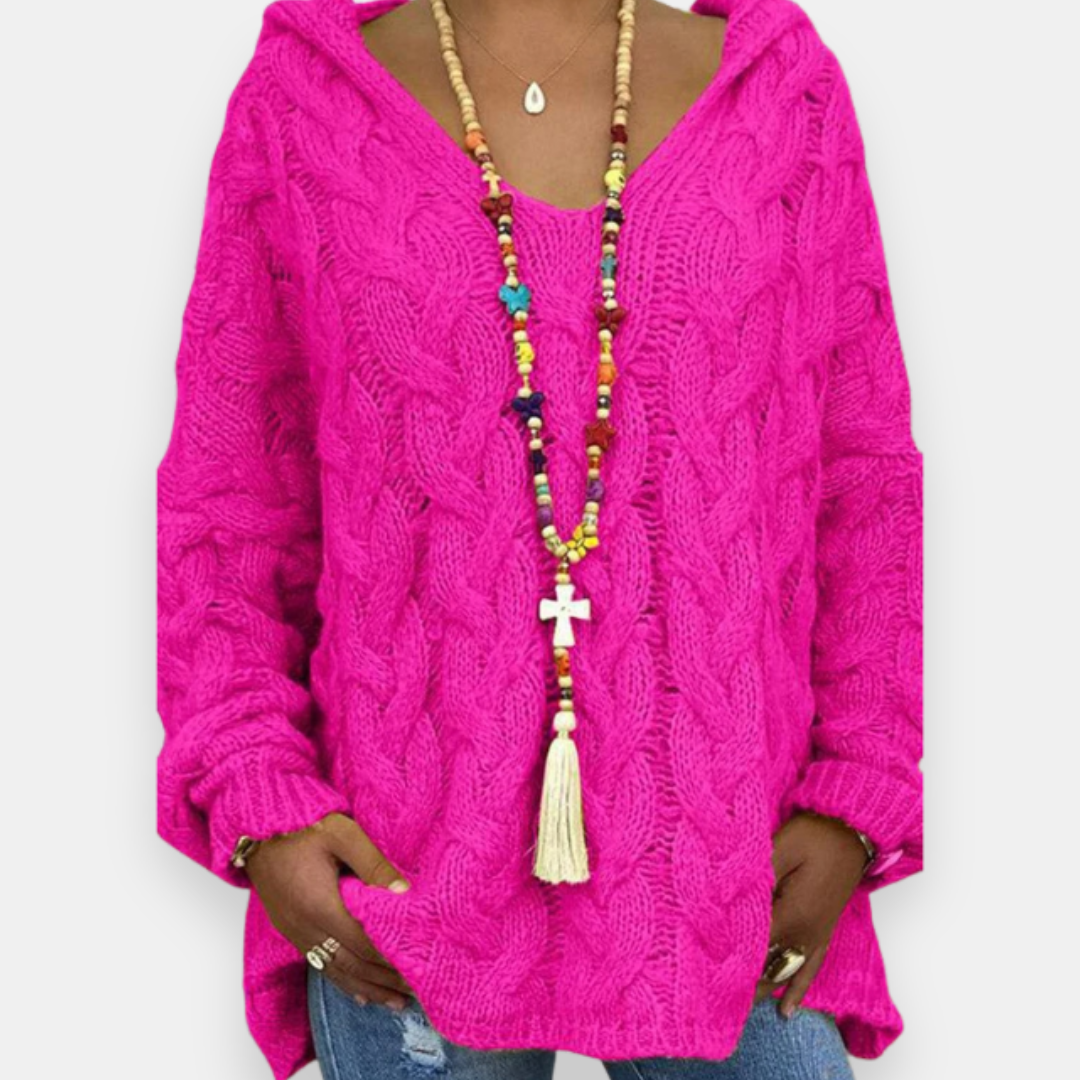 Bleuette | Pull Maille Capuche