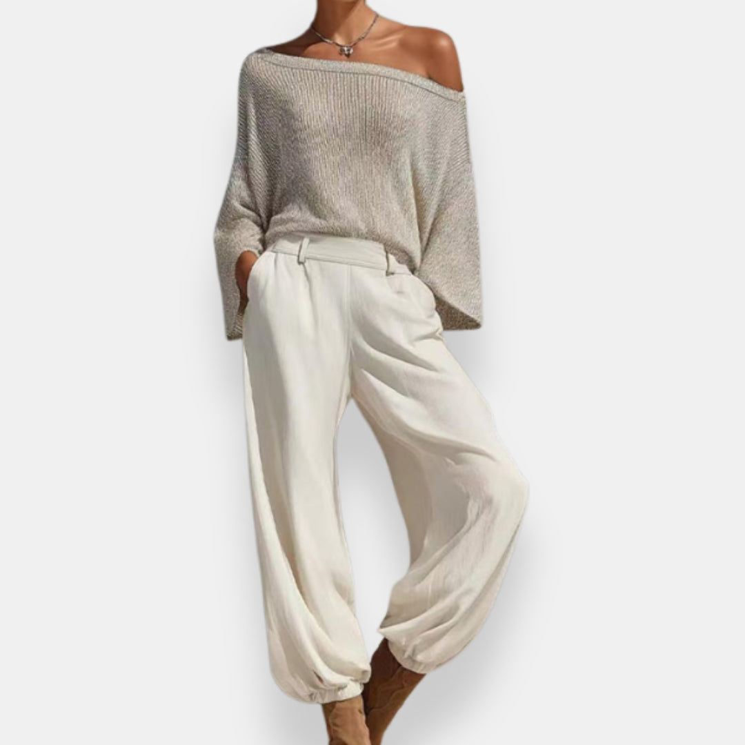 Raphaëlle | Ensemble Pull Dénudé