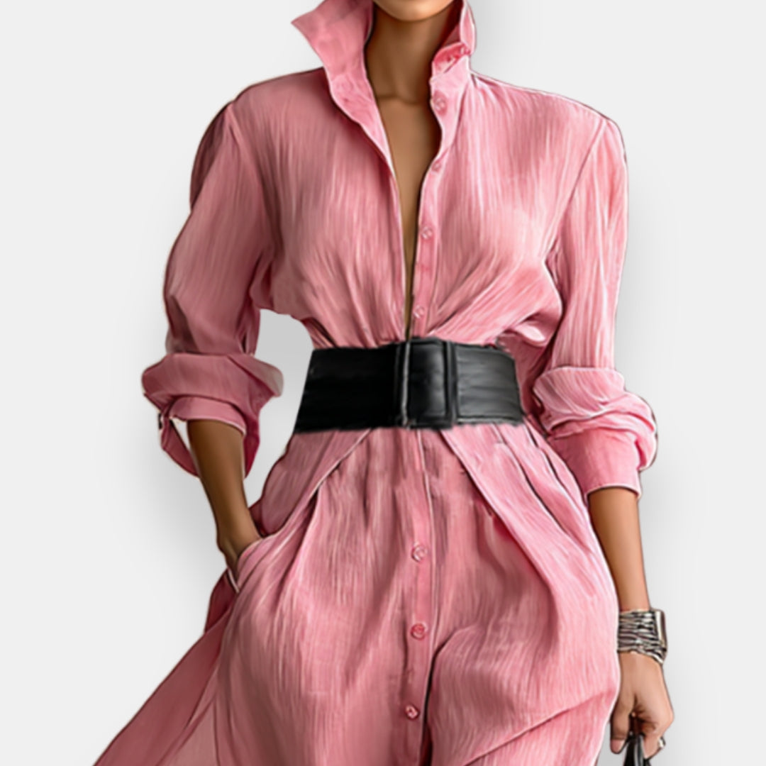 Océanne | Robe Chemise Longue