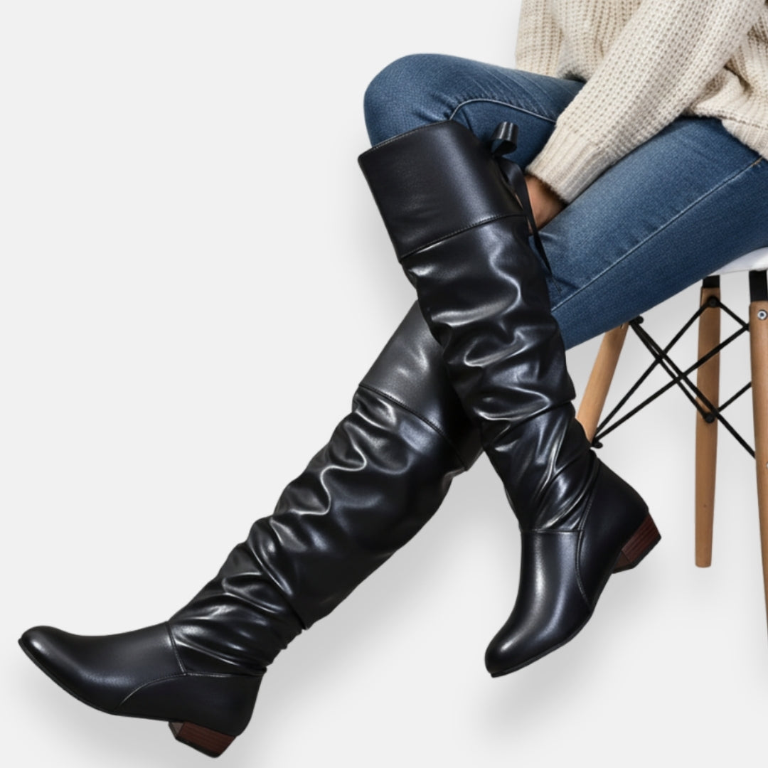 Xavéria | Bottes Hautes Élégantes