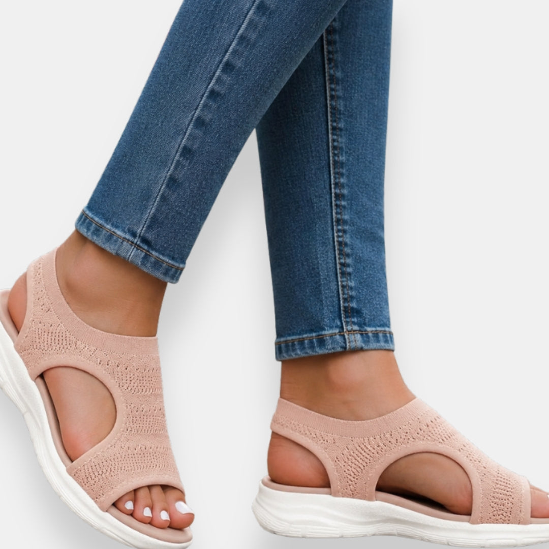 Falviane | Sandales Maille Extensible