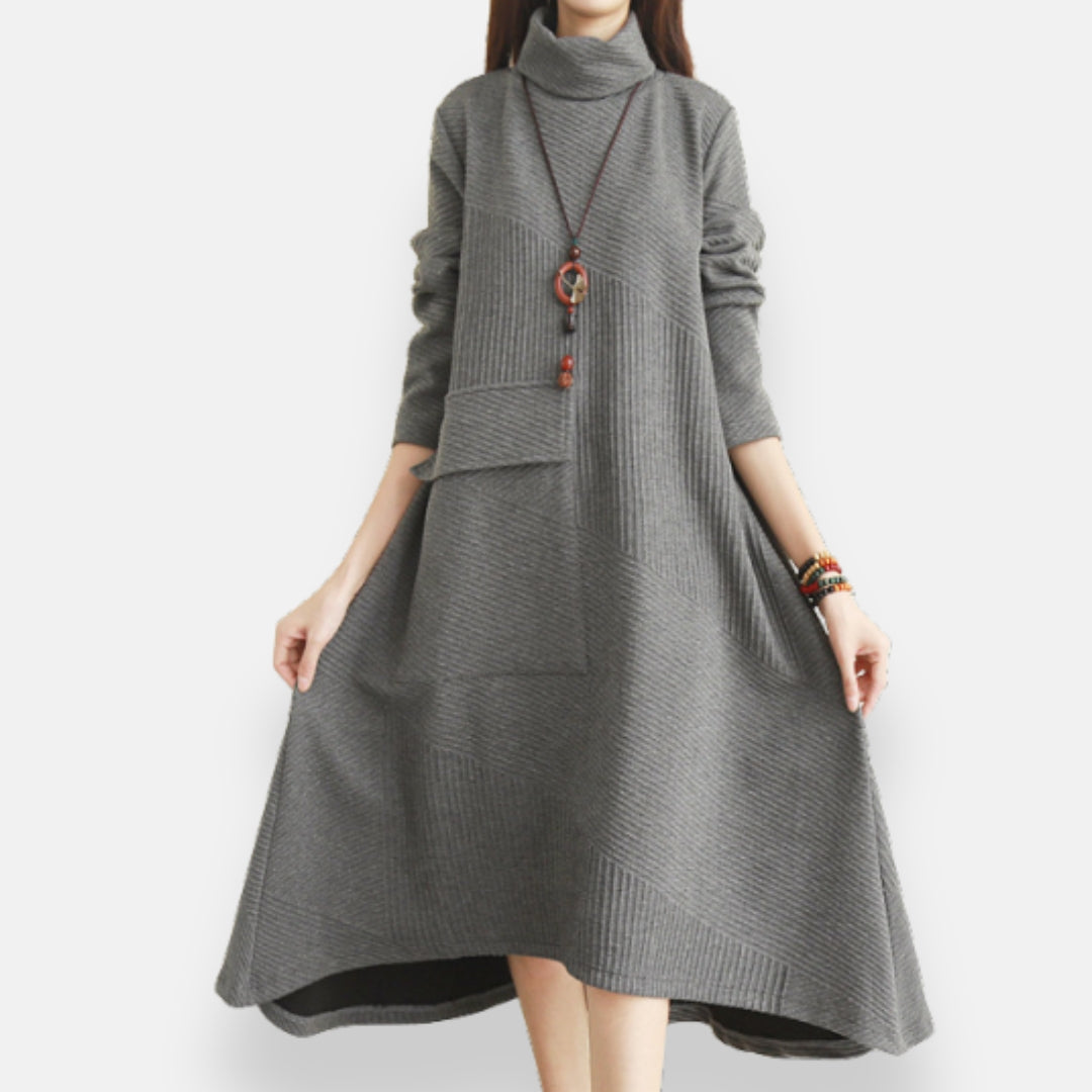 Urraca | Robe midi ample