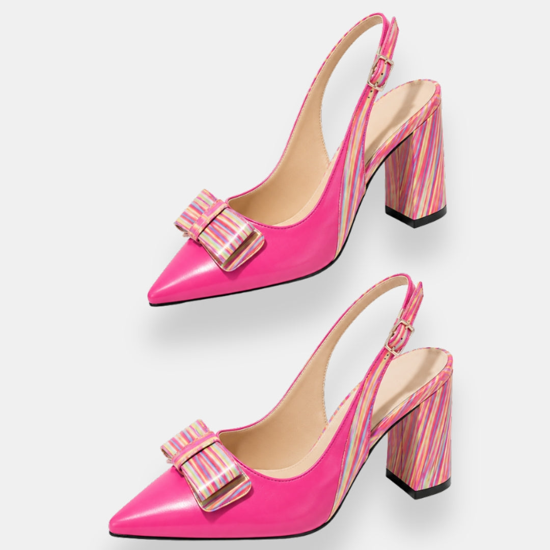 Volvane | Escarpins Slingback Bicolores