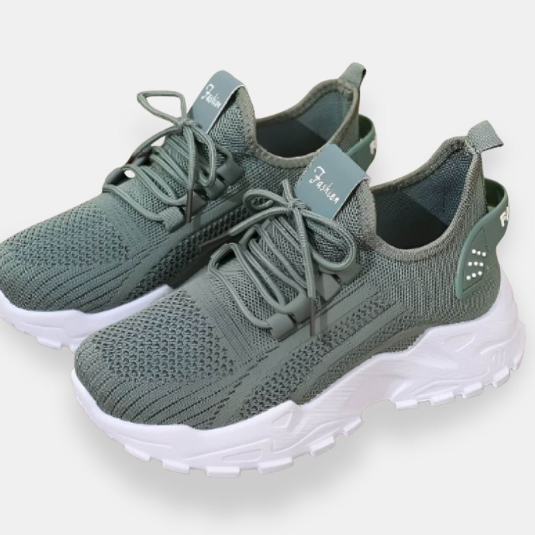 Fauvanne | Sneakers maille semelle crantée