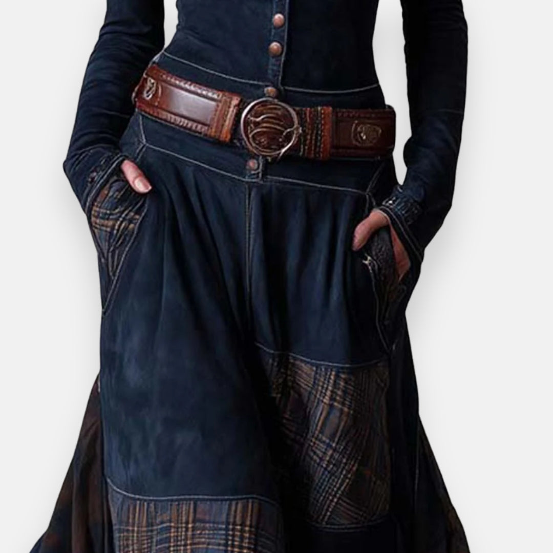 Désirine | Robe Bohème Boutonnée