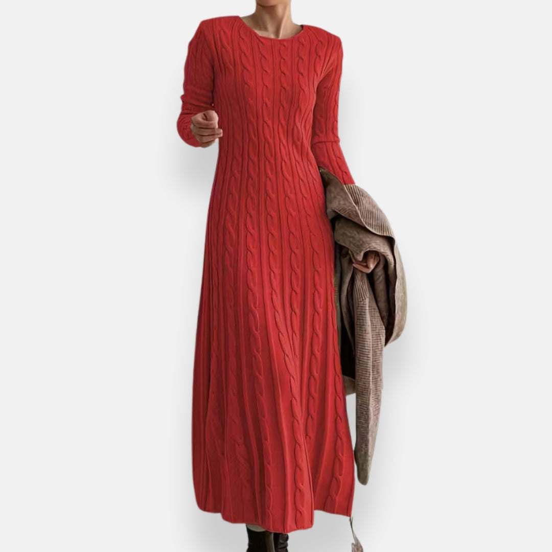 Lucinde | Robe longue tricotée