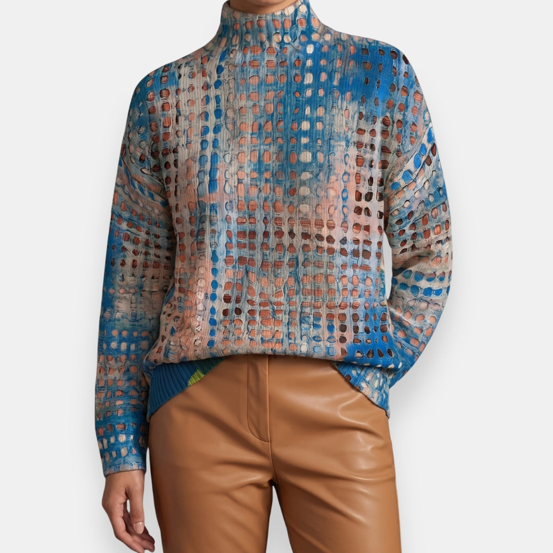 Itsaso | Sweat Ajouré Col Haut