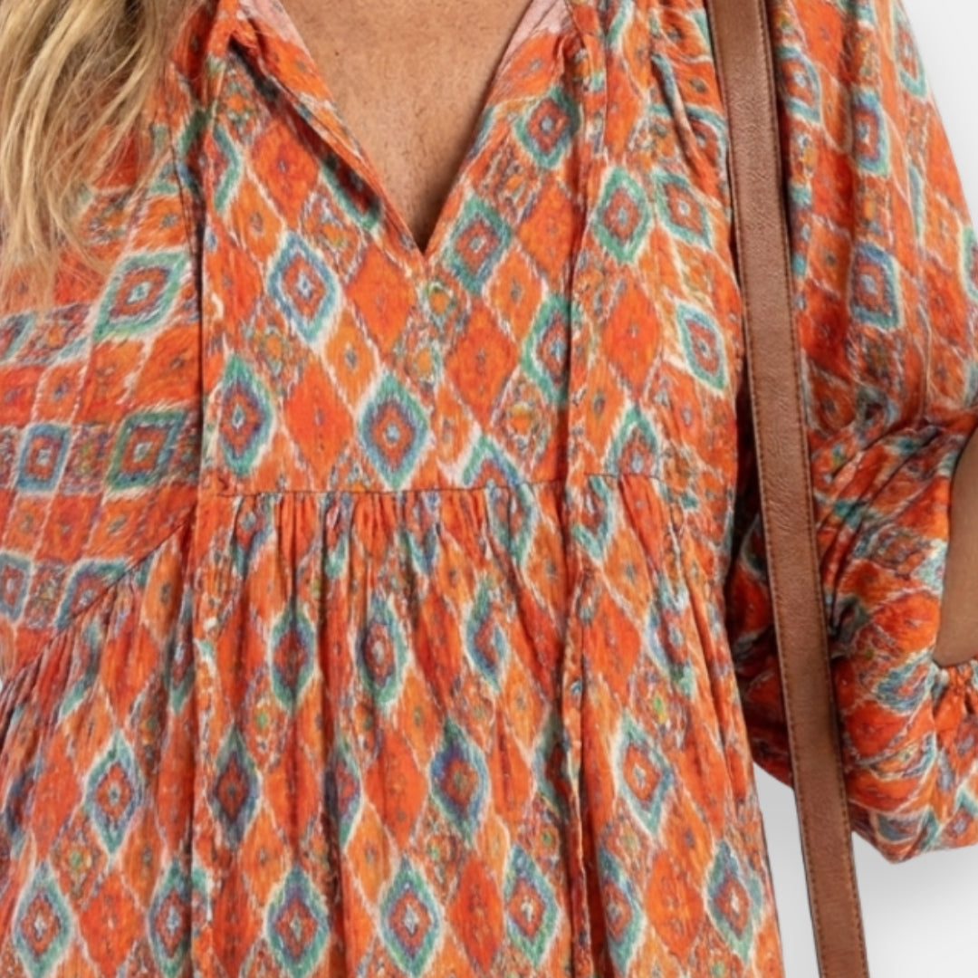 Erell | Robe Longue Étagée