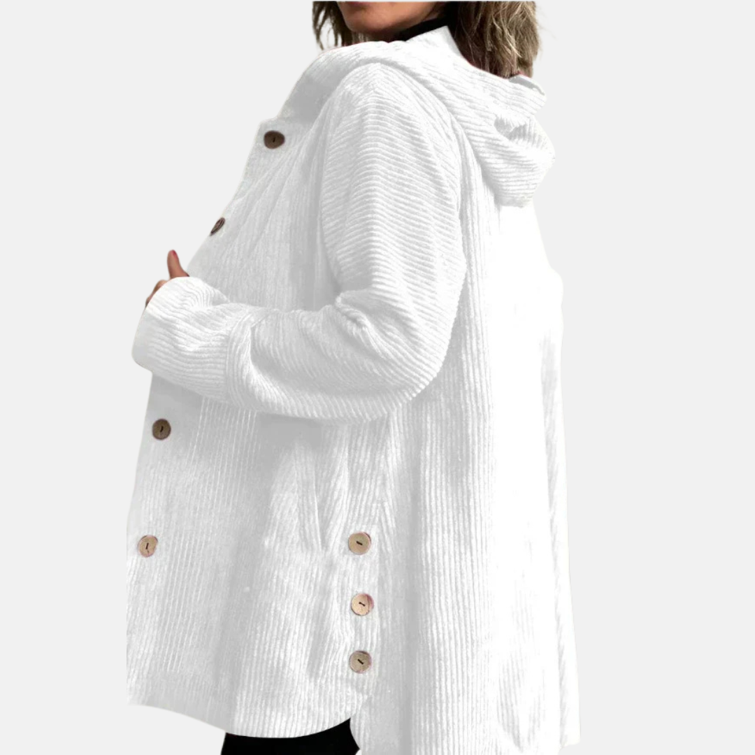 Zoraïda | Veste longue à capuche