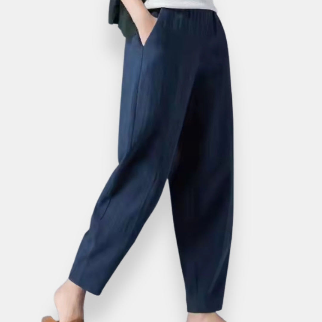 Nane | Pantalon Fuselé Élastiqué