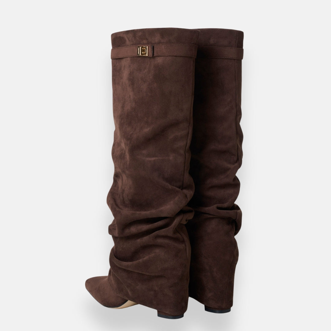 Iséline | Bottes Drapées