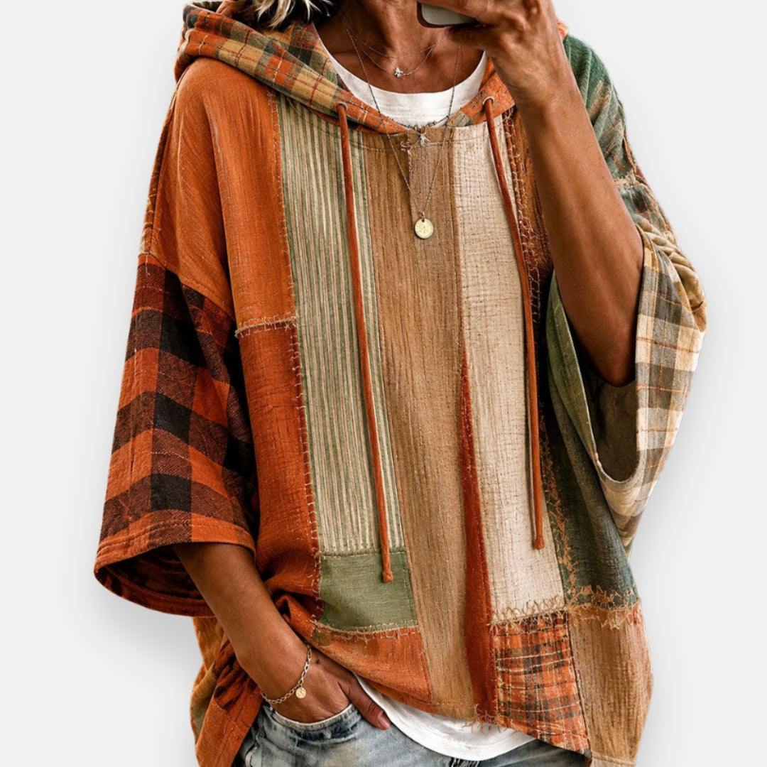 Kamélia | Poncho Capuche