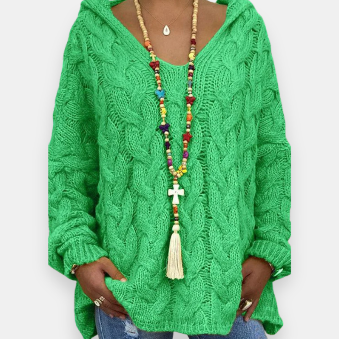 Bleuette | Pull Maille Capuche