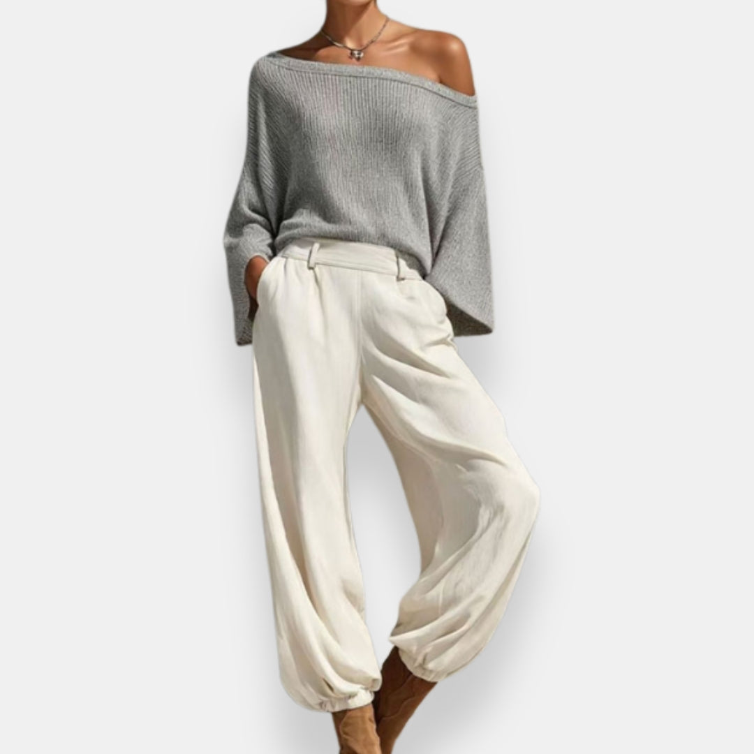 Raphaëlle | Ensemble Pull Dénudé