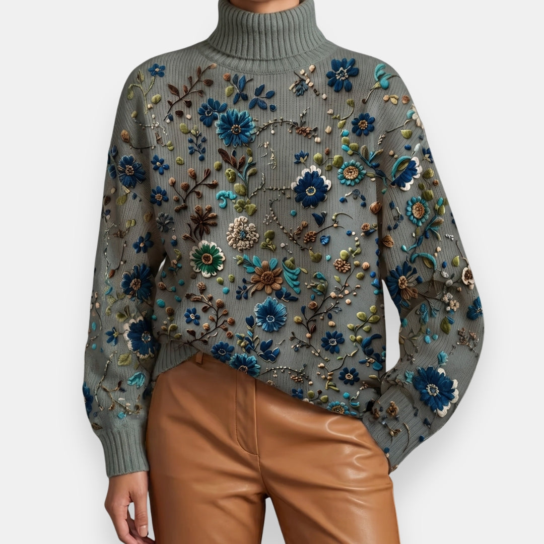 Itsaso | Sweat Ajouré Col Haut