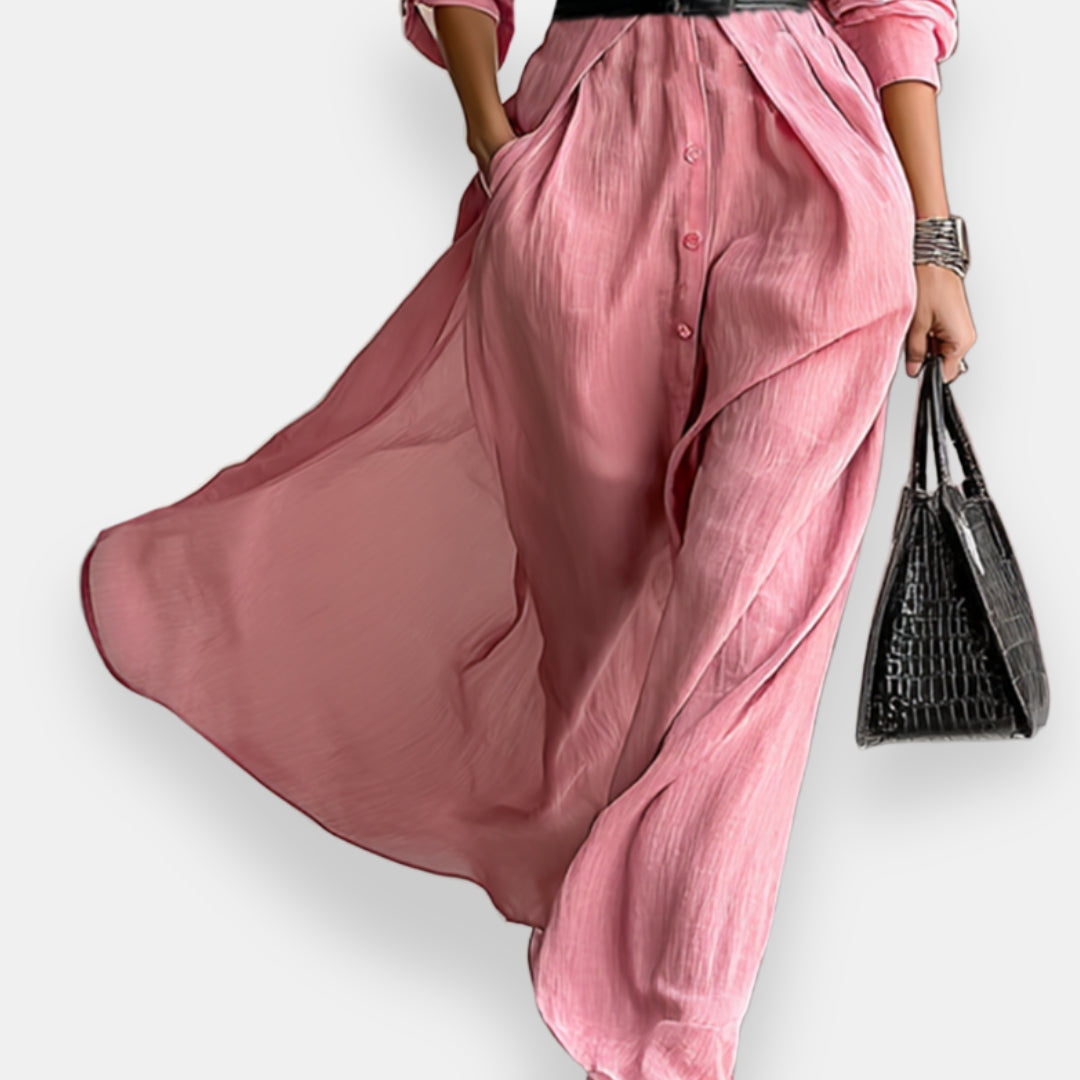 Océanne | Robe Chemise Longue