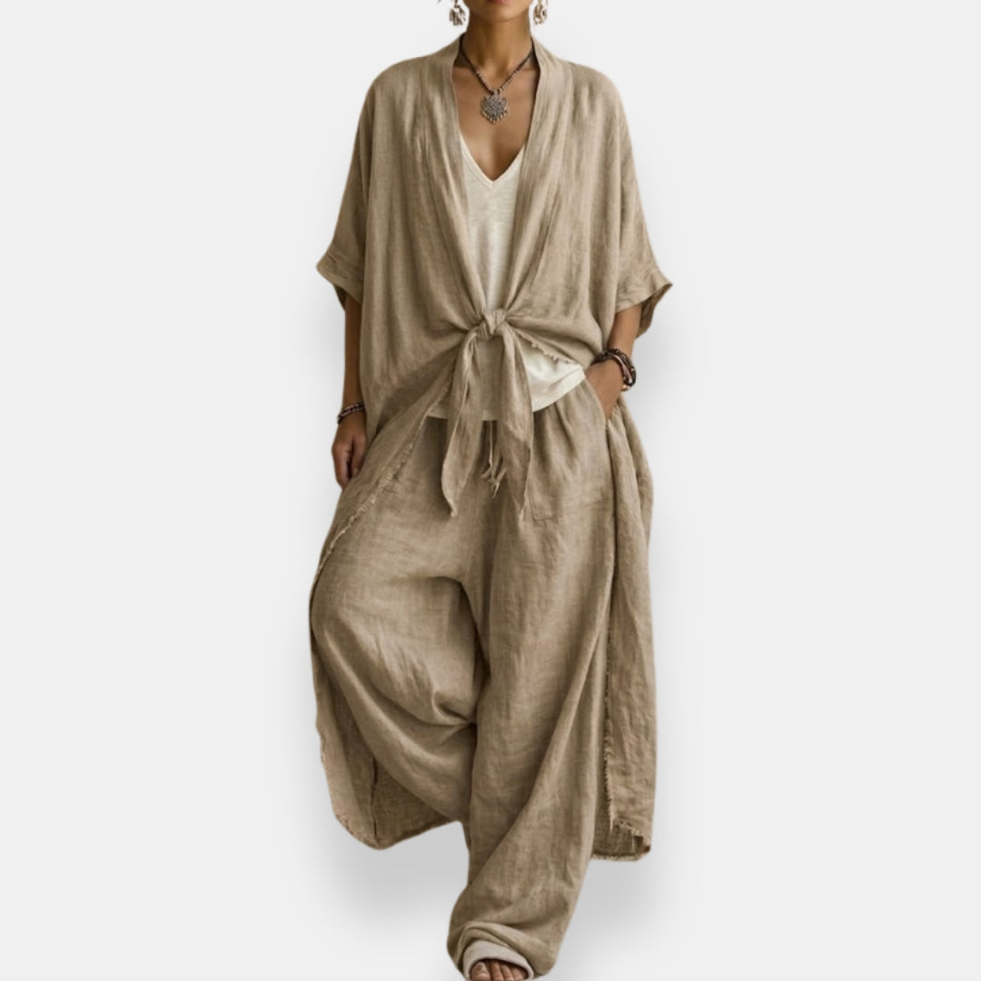 Pelvarne | Ensemble Kimono Deux Pièces