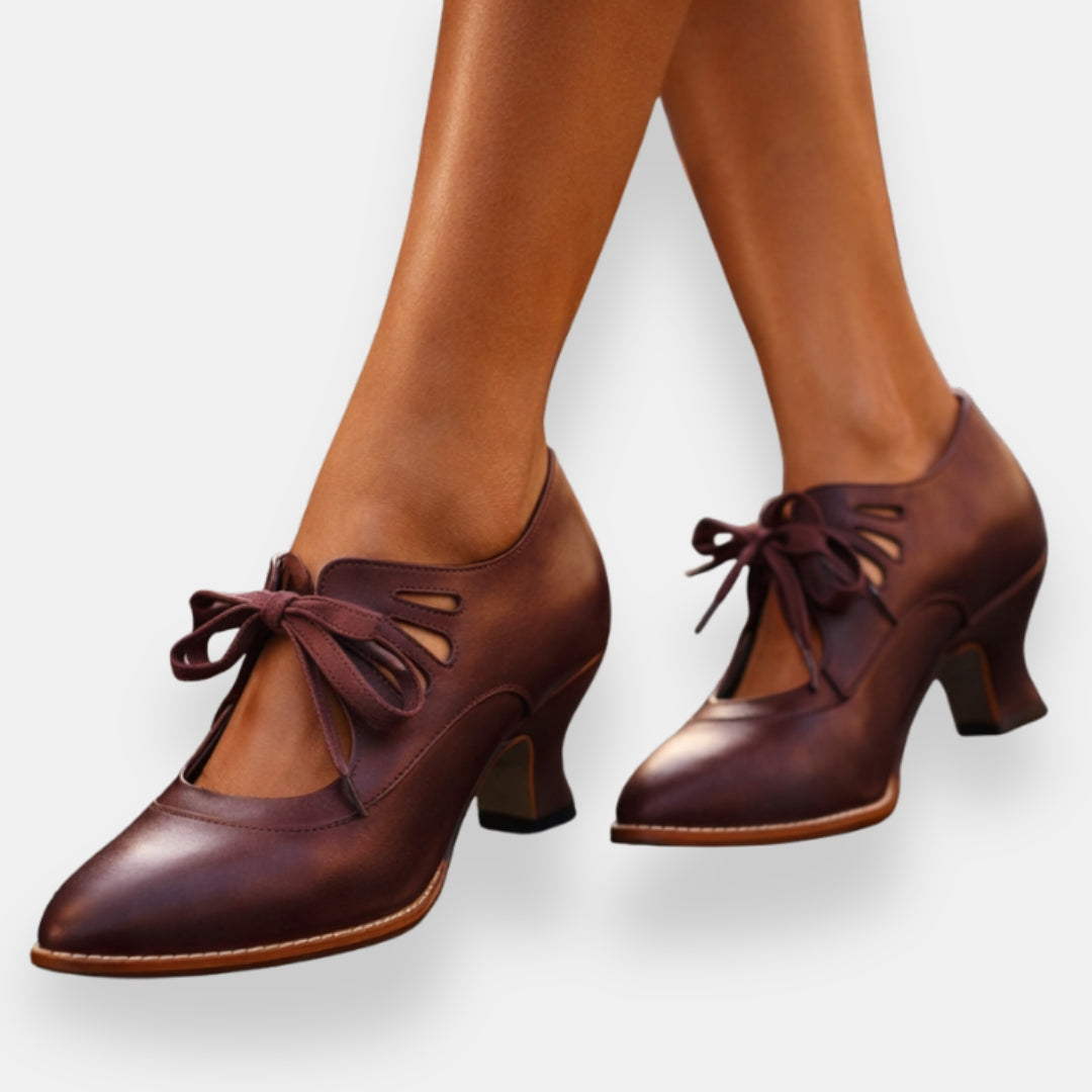 Arielle | Escarpins Lacets Bobine