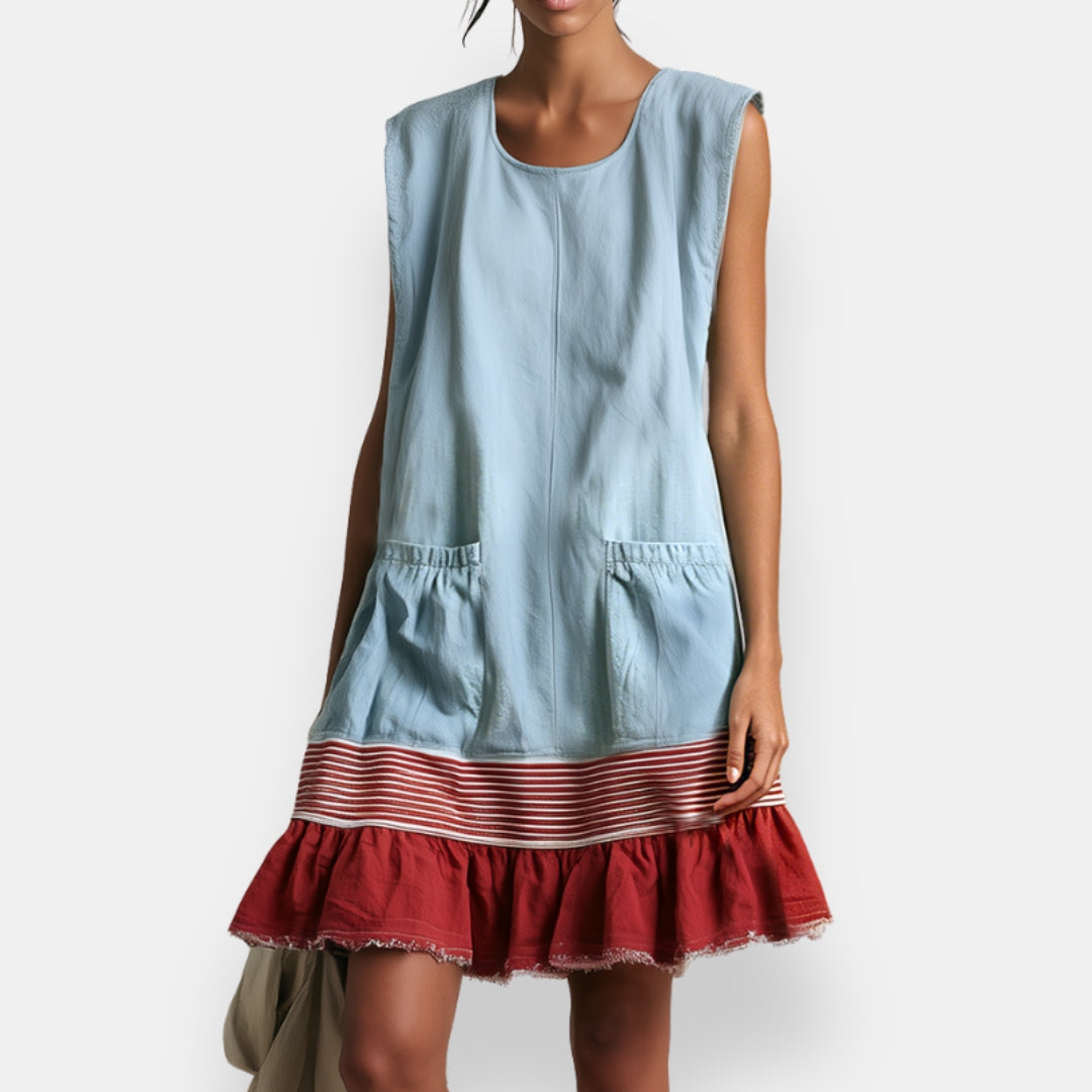 Faustine | Robe Courte Volantée