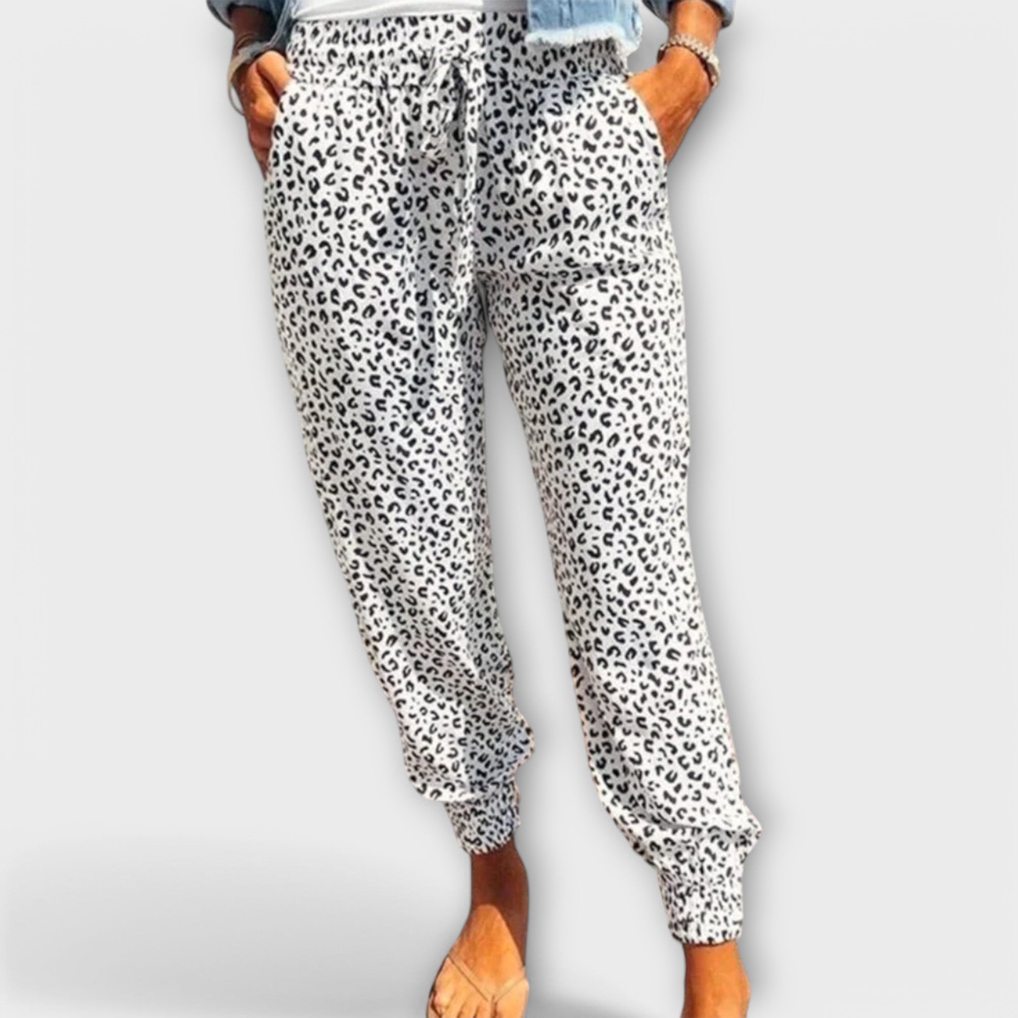 Feli | Pantalon large avec jambes évasées