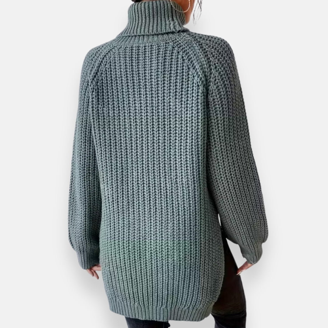 Justina | Pull à col roulé classique