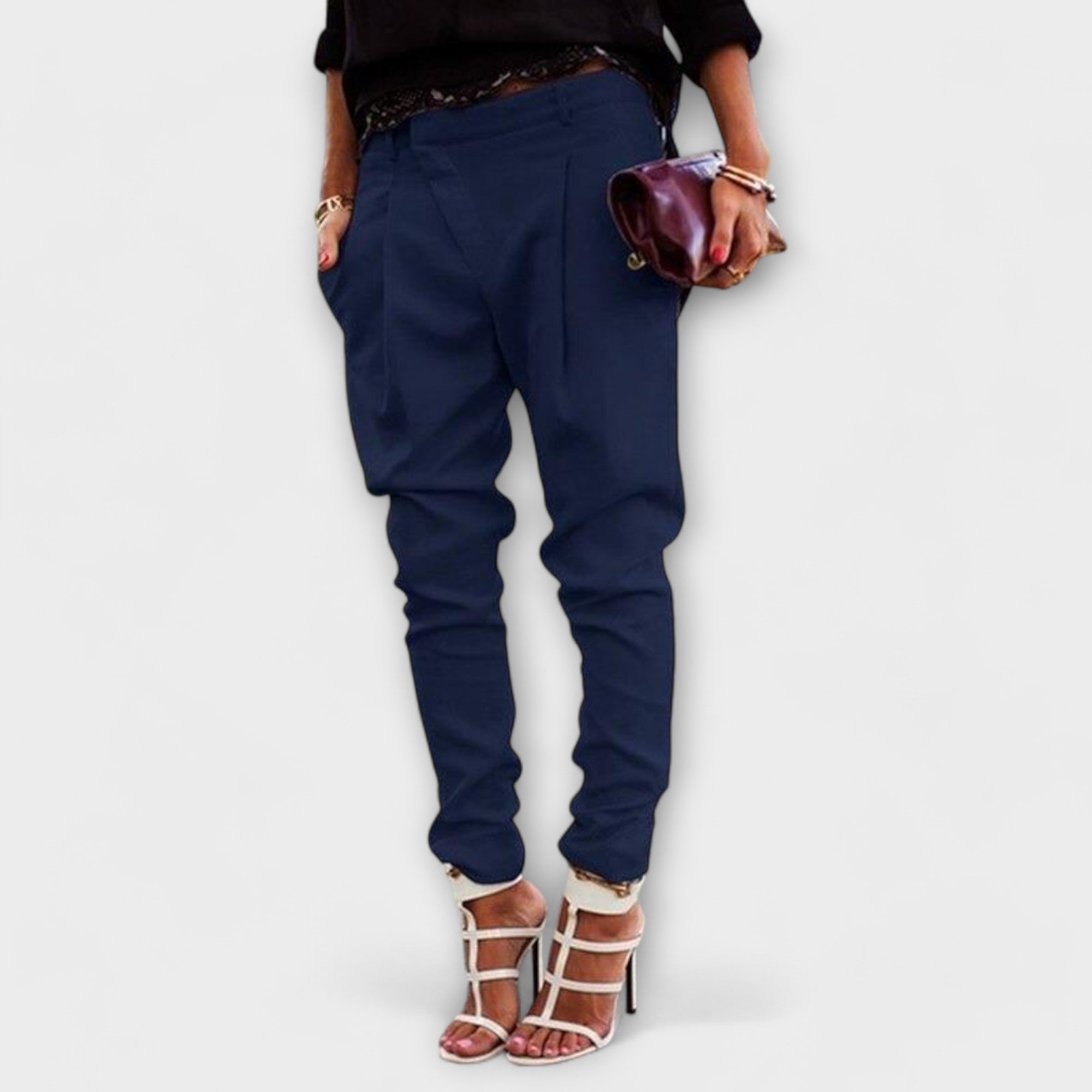 Mira | Pantalon élégant à taille haute