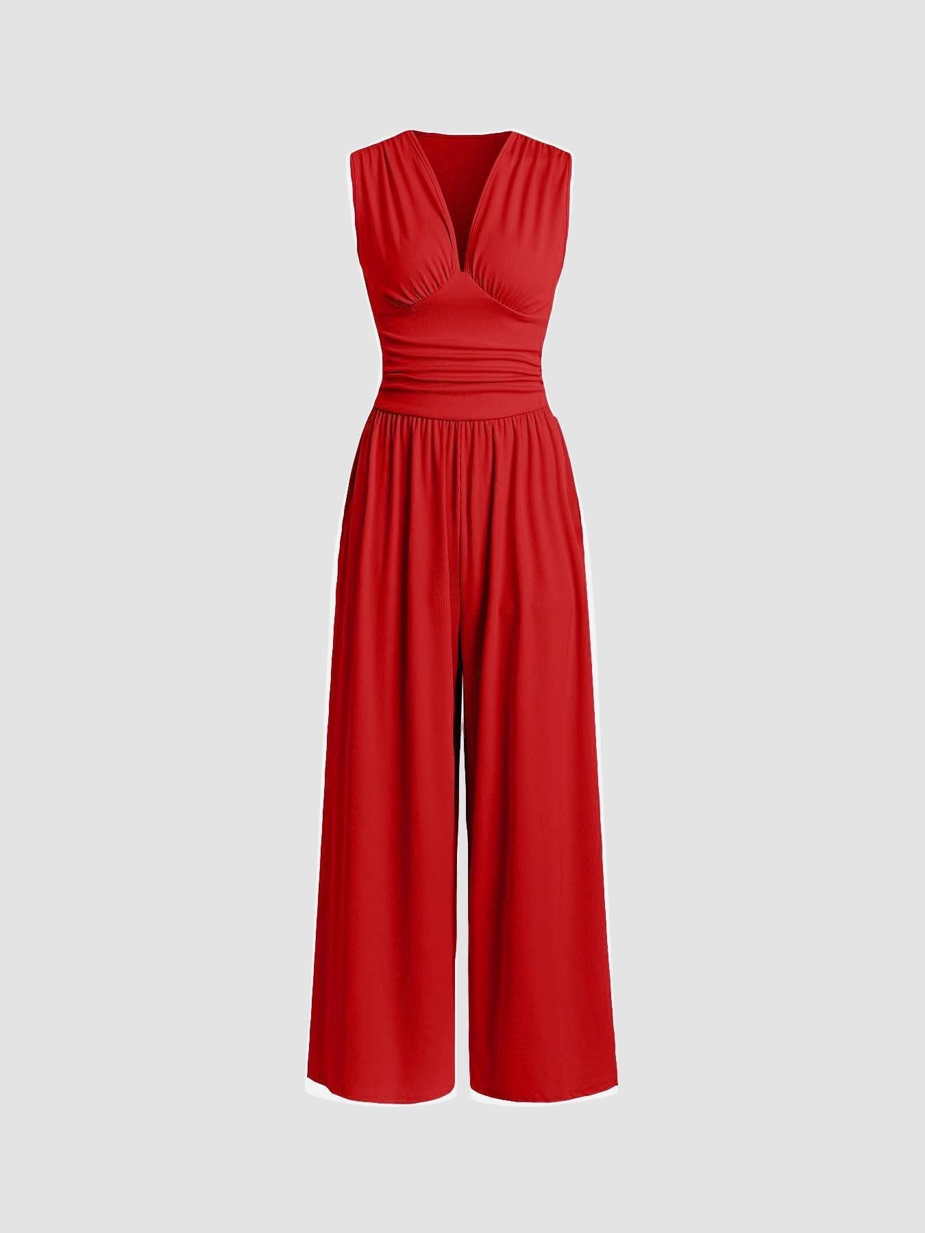 Charité | Jumpsuit à décolleté cache-cœur