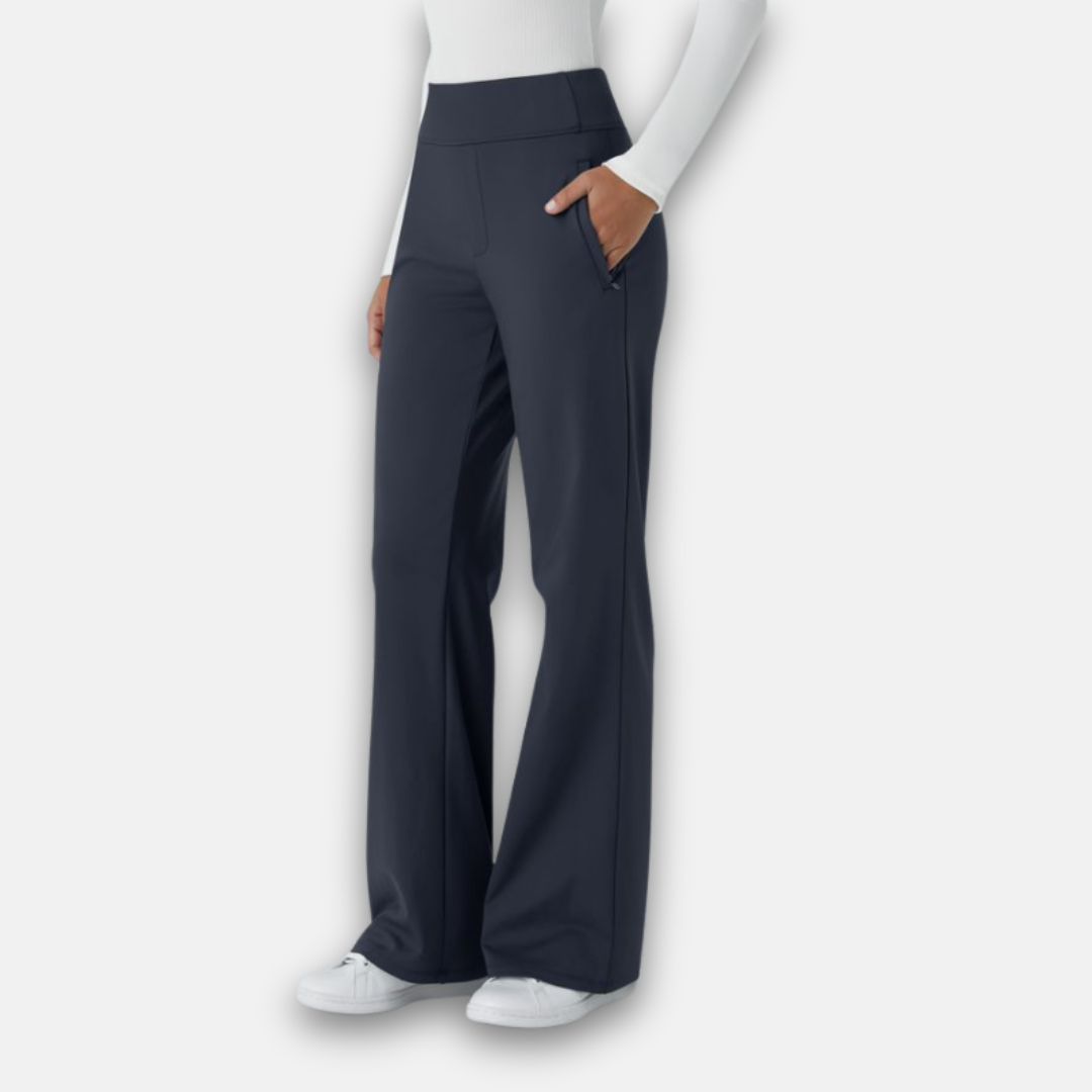 Ember | Pantalon taille haute fluide