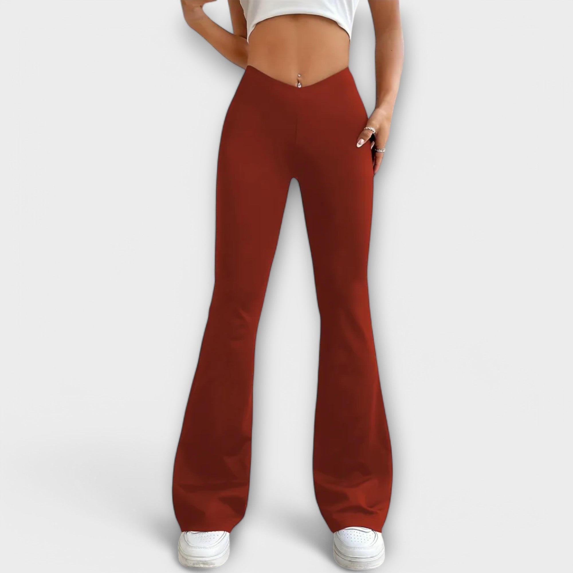 Serena | Pantalon large avec des jambes évasées