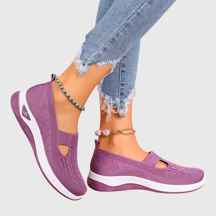 Lévroline | Sneakers slip-on texturée