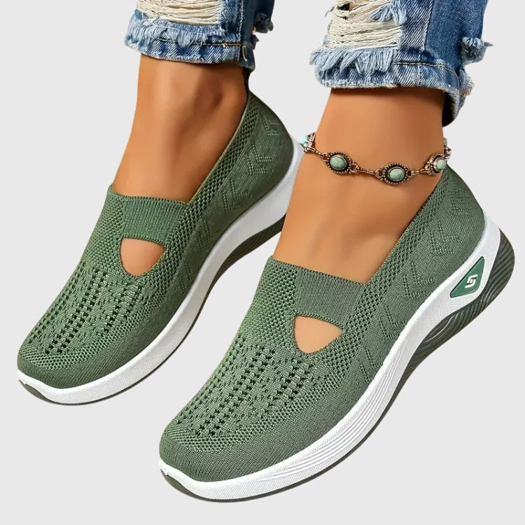 Lévroline | Sneakers slip-on texturée